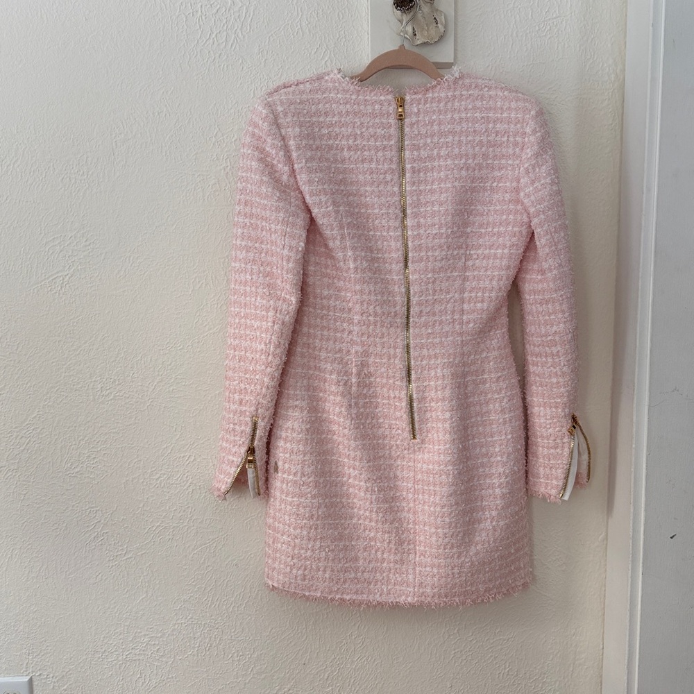 Balmain Short LS Tweed Dress - Picture 4 of 8
